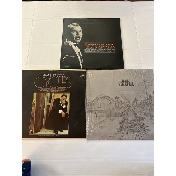 Other - Frank Sinatra Vinyl LP Lot 3 - Cycles, Watertown, Songs For The Young At Heart